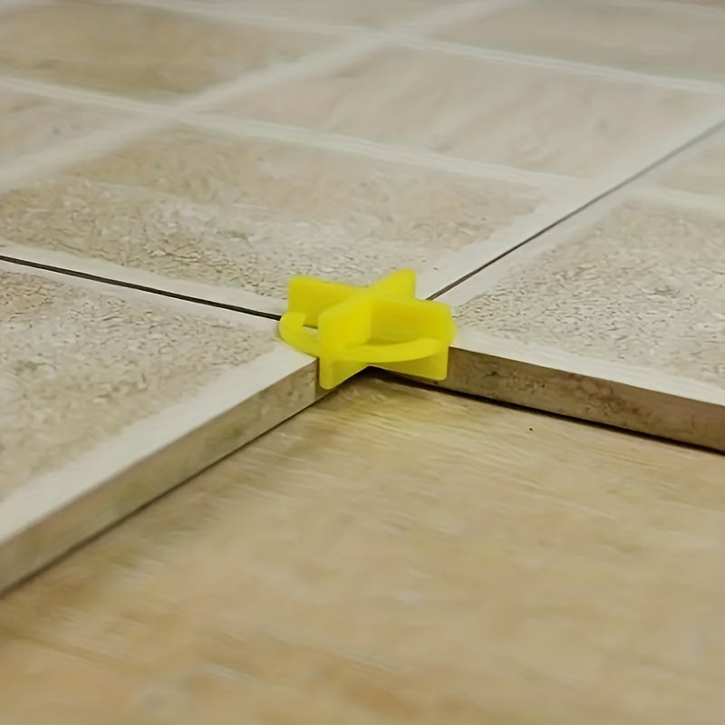 100pcs Tile Leveler Removable Cross Tile Cross Card Seam Plastic Tile
