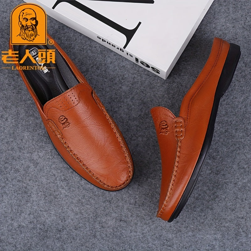 Men's Moc Toe Slip on Mules Casual Walking Slippers