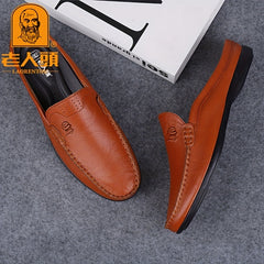 Men's Moc Toe Slip on Mules Casual Walking Slippers