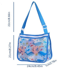 Large Capacity Beach Toy Storage Bag for Children