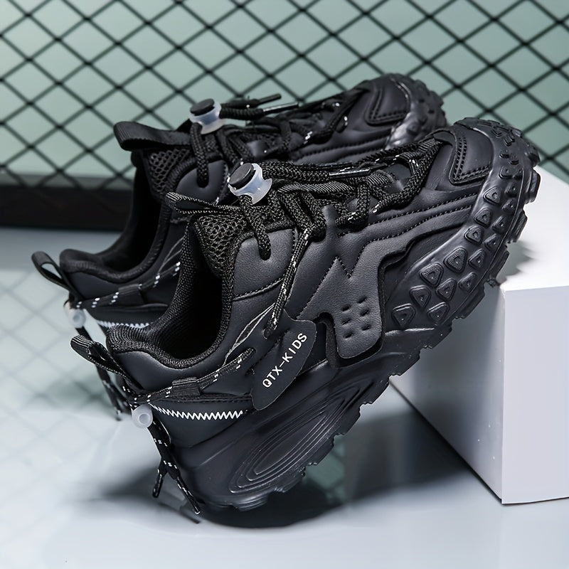 Boy's Chunky Shoes Soft Sole Sneakers For Kids Outdoor Activities