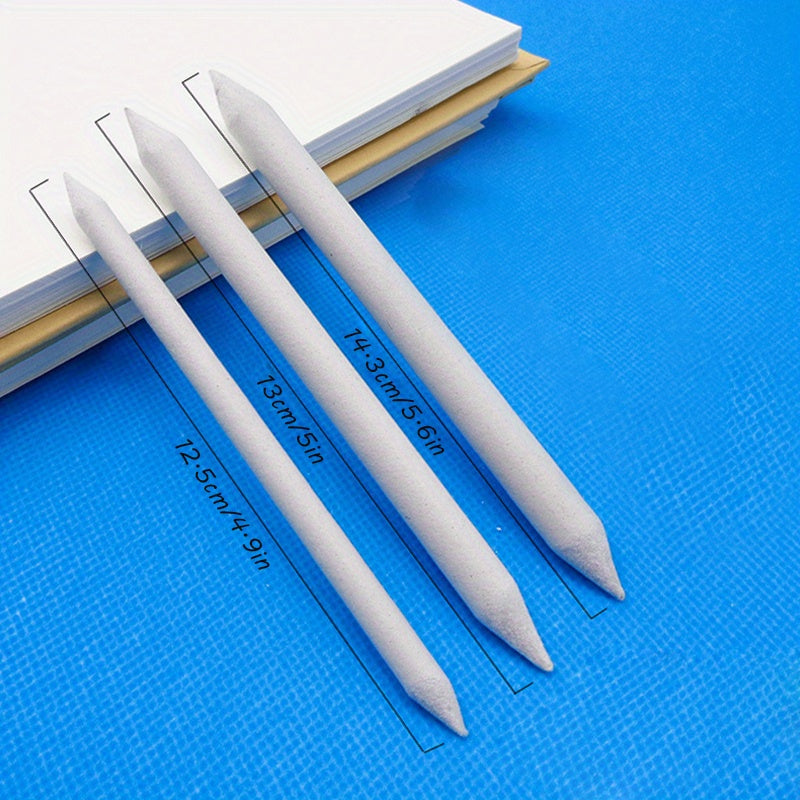 6pcs Blending Smudge Stump Stick Charcoal Sketching Tool