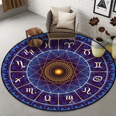 Soft Waterproof Constellation Carpet for Living Room Bedroom Nursery Game Room