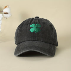 Embroidered Baseball Cap Soft Top Hat Outdoor Sun Hat