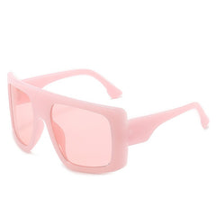 Oversized Square Frame Sunglasses UV Protection Shades For Women