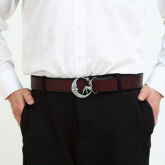 Moon Beauty Belt Buckle - Novelty Fashion Accessory