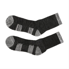 YUEDGE Men's Cushioned Hiking Crew Socks Moisture Wicking Durable Athletic Socks
