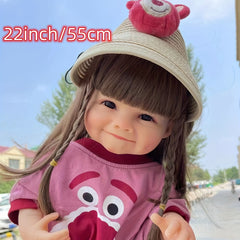 Realistic Baby Doll Soft Touch Vinyl Smiling Girl - Perfect Birthday Gift