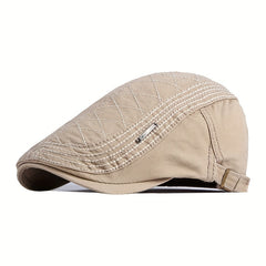 Men's Cotton Beret Retro Duck Tongue Cap