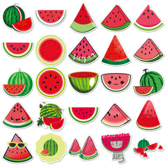 50pcs Watermelon Cartoon Stickers for DIY Projects Scrapbooking