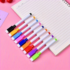 8 Pack Non Toxic Dry Erase Markers for Whiteboards Quick Dry Fade Resistant