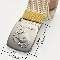Men's Tactical Belt with Quick Release Buckle