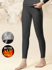 Soft & Comfy Fuzzy Thermal Pants for Winter Loungewear & Underwear