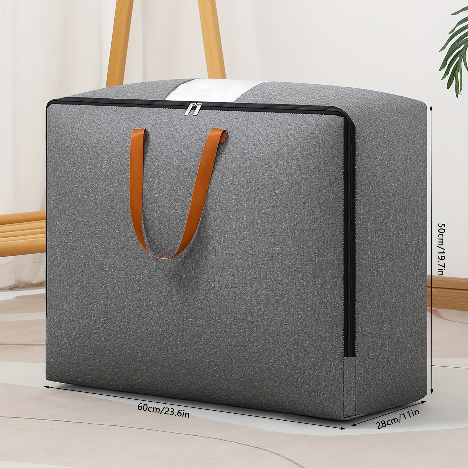Travel Storage Bag Large Capacity Quilts Storage Container Bag With Handles