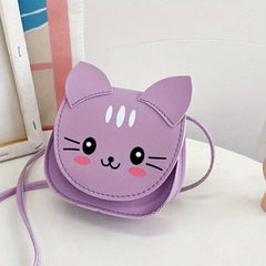 Girls Cat Crossbody Bag For Kids Children
