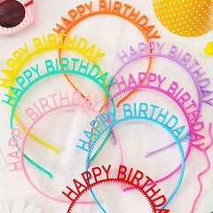 5pcs Happy Birthday Headbands Party Supplies