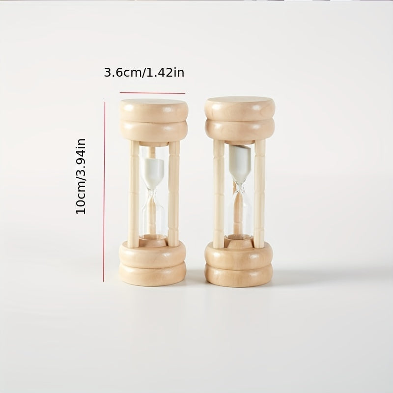 Wooden Retro Hourglass Timer for Time Management