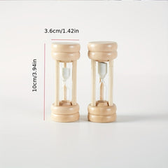 Wooden Retro Hourglass Timer for Time Management