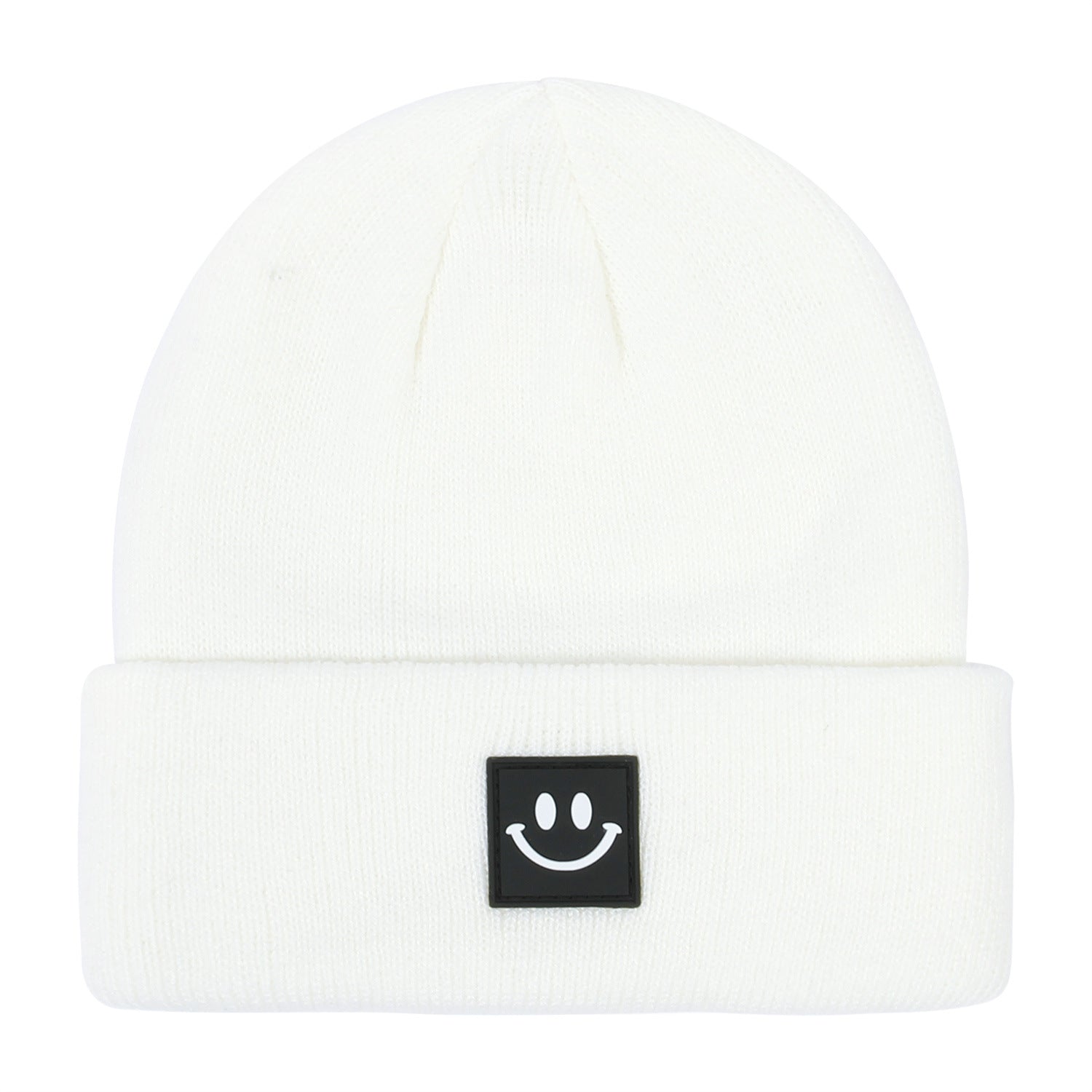 Toddler Beanie Knit Hat Smiley Face Winter Cap
