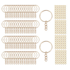 2 Circle Golden Keychain Split Ring Keychain Accessories DIY