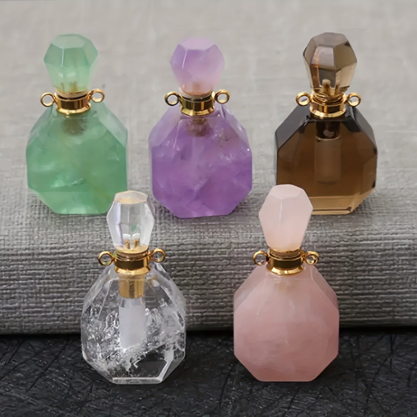 Crystal Perfume Bottle Table Ornaments Gift For Girlfriends