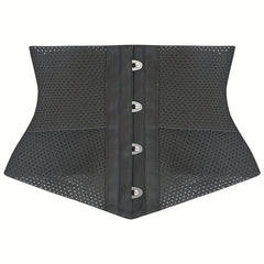 2 Layer Elastic Waist Training Belt Sports Fitness Waist Trainer
