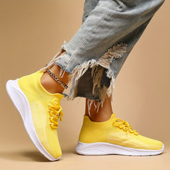 Breathable Running Shoes Women's Lace Sneakers