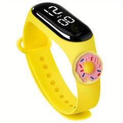 LED Doll Watch for Kids, Schoolgirl Sports Electronic Wristband