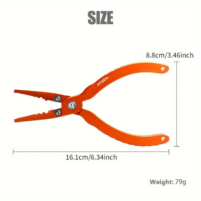 Aluminum Handle Fishing Plier Line Cutters Tool