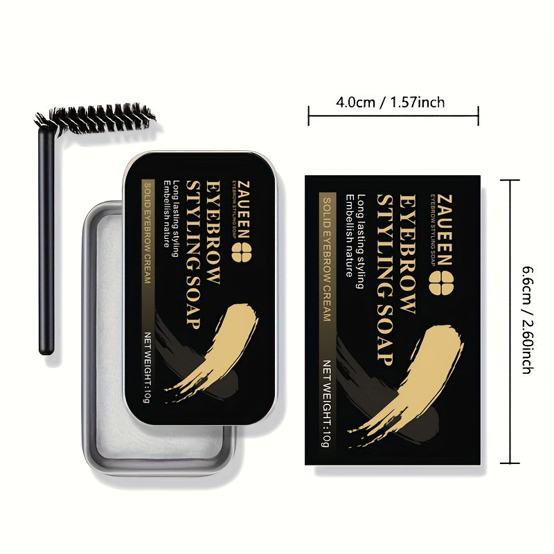 Waterproof Eyebrow Styling Soap Long Lasting Shaping Eyebrow Wax Gel