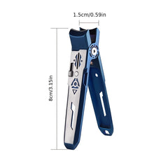 Large Opening Splash proof Nail Clipper Stainless Steel Nail Cutter