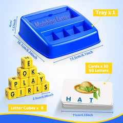 Interactive Letter Learning Game for Kids - Word Recognition & Spelling Activity