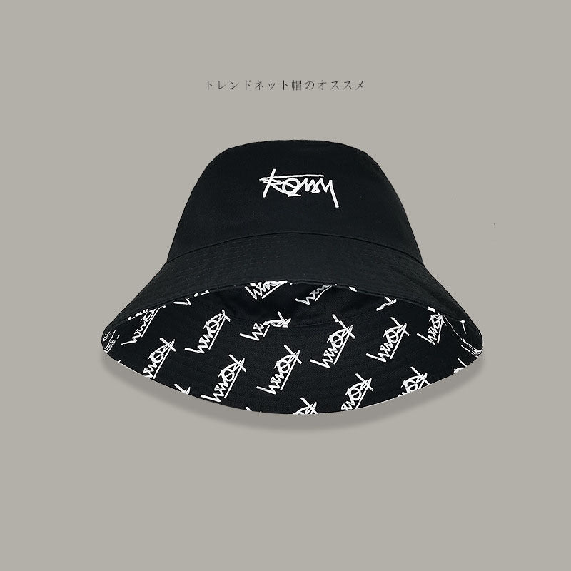 Reversible Hip Hop Fisherman's Hat for Big Head Sizes