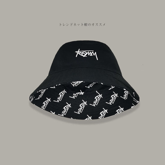 Reversible Hip Hop Fisherman's Hat for Big Head Sizes
