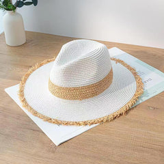 Men Straw Hat Vacation Breathable Summer
