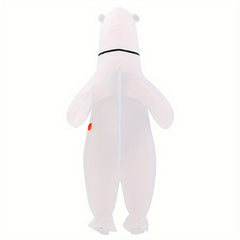 Polar Bear Inflatable Costume Halloween Party Cosplay Dress