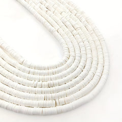 3600pcs 10 Strands Clay Beads For Jewelry Making 6mm