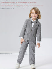 Boys Formal Outfit Blazer Shirt Pants Set