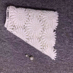 Sunflower Hollow Out Shawl Vintage Cape for Party Prom Wedding