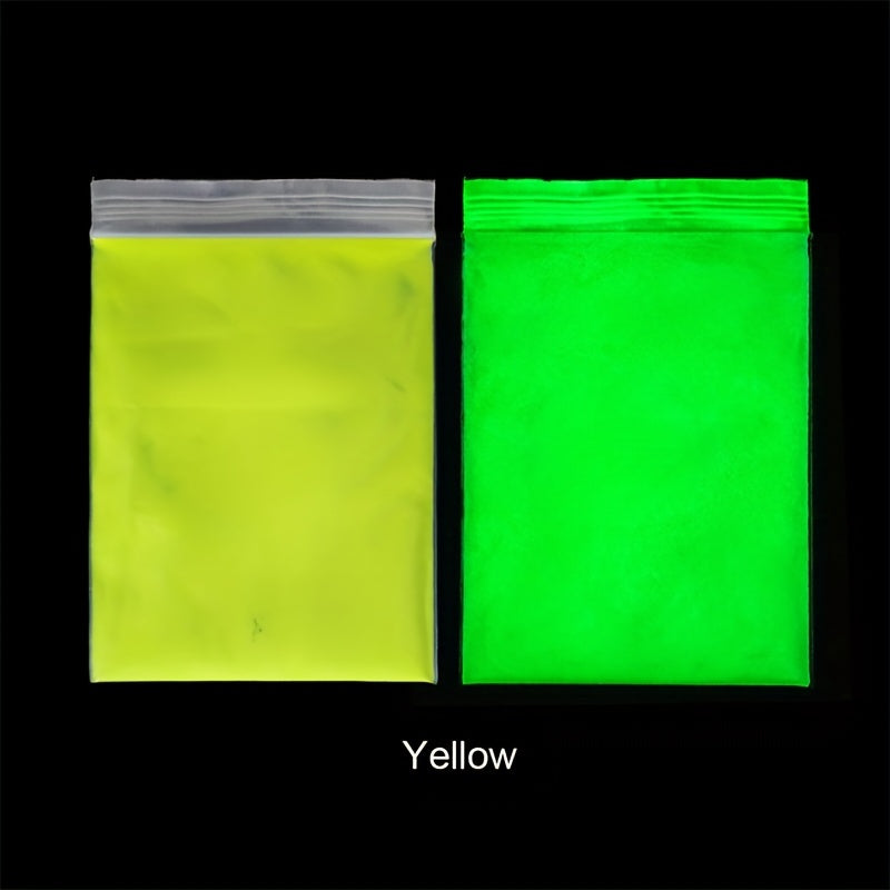 10g Glow In The Dark Pigment 12 Colors Resin Dye Halloween DIY Craft