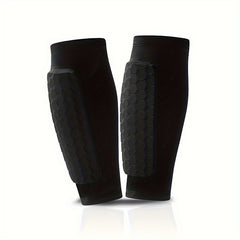 Soccer Shin Guard Shin Pads Honeycomb Pad Support Protector Size Up