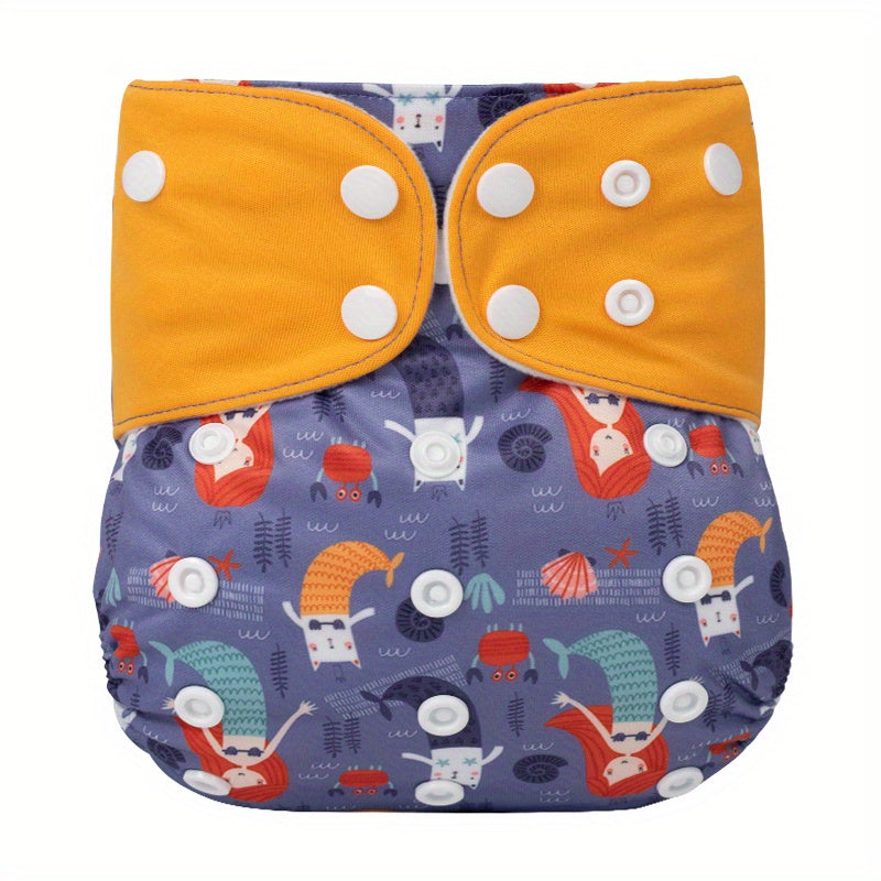 Adjustable Reusable Baby Cloth Diaper 3-15kg Boys & Girls