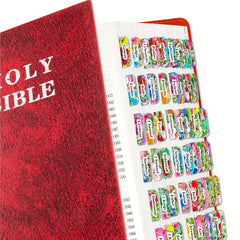 Flowers Plants Bible Tabs Laminated Index Large Print