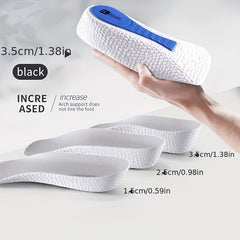 Memory Foam Height Increase Insoles Arch Support Orthopedic Insoles