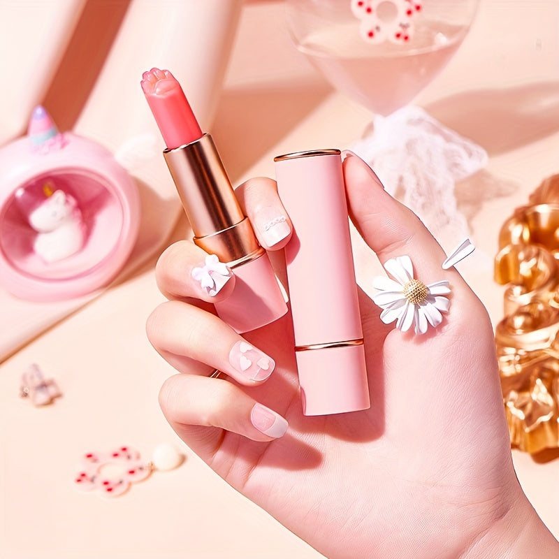 Cat Claw Lipstick Hydrating Waterproof Long Lasting Natural Nude