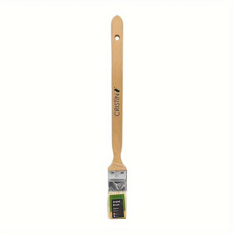 Angled Brush for Painting and Cleaning