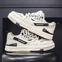 Men's Non Slip Street Style Skate Shoes Casual Lace Up Sneakers