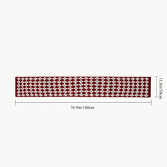 Long Red Scarf Christmas Year Style Women