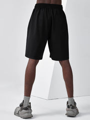 Casual Street Cartoon Print Stretch Drawstring Shorts