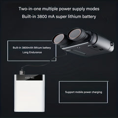 R18 Night Vision Binoculars 1080p Infrared Mirror 5X Zoom